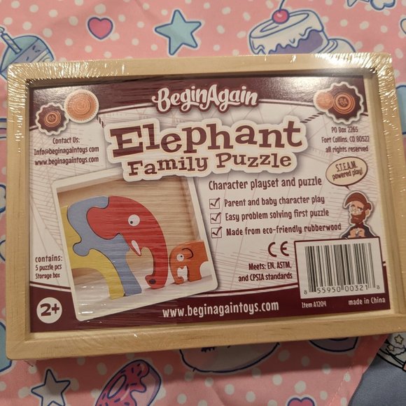 Chicken Family Puzzle AND Elephant Family Puzzle! - Picture 5 of 7